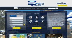 Desktop Screenshot of danielstireservice.com